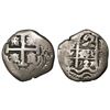 Image 1 : Potosi, Bolivia, cob 2 reales, 1727Y, Louis I.