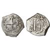 Image 1 : Potosi, Bolivia, cob 2 reales, 1738/7M, unique.