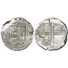 Image 1 : Seville, Spain, cob 4 reales, Philip II, assayer not visible (pre-1588).