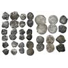 Image 1 : Large lot of eighteen Spanish colonial cob minors (2, 1 and 1/2R) of Mexico (2), Lima (4) and Potosi