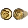 Image 1 : Kings of Macedon, AV stater, Alexander III ("the Great"), 336-323 BC, mounted in 14K men's gold ring