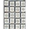 Image 2 : Large lot of 71 AE coins of the Roman and Byzantine Empires, 3rd-5th centuries AD.
