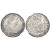 Image 1 : Santiago, Chile, bust 4 reales, Ferdinand VII (bust of Charles IV), 1813FJ, inverted J, encapsulated