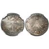 Image 1 : San Salvador, El Salvador, 2 reales, 1833L, encapsulated NGC F 15, ex-Richard Stuart (stated inside 