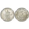 Image 1 : Munich, Germany, 5 reichsmarks, 1925, 1,000th year of the Rhineland, encapsulated NGC MS 65, top gra
