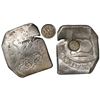 Image 1 : Quetzaltenango, Guatemala, 8 reales, Type I countermark (1838, rare) on a Guatemala cob 8 reales 173