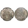Image 1 : Mexico City, Mexico, pillar 8 reales, Charles III, 1761MM, cross between H and I, single-arc crown, 