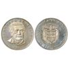 Image 1 : Panama, proof copper-nickel clad copper 50 centesimos, 1980, error with reeded edge (no lettering), 