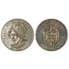 Image 1 : Panama, copper-nickel clad copper 1 balboa, 1982, Vasco Nunez de Balboa, error fineness "0.500" (sil