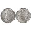 Image 1 : Lima, Peru, bust 8 reales, Charles III, 1787/6MI, encapsulated NGC MS 61.