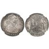 Image 1 : Lima, Peru, bust 8 reales, Charles IV, 1802IJ, encapsulated NGC AU 55.