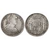 Image 1 : Lima, Peru, bust 8 reales, Ferdinand VII (large "imaginary" bust), 1808JP, rare key date.