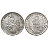 Image 1 : Lima, Peru, 1/2 sol, 1935, no assayers' marks on stems.