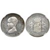 Image 1 : Madrid, Spain, 5 pesetas, Alfonso XIII (infant bust), 1888MP-M, with 18-88 inside stars, encapsulate