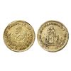 Image 1 : Potosi, Bolivia, 1/2 escudo proclamation medal, 1854, ex-Newman, with NGC AU 53 tag.