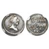 Image 1 : Barcelona, Spain, small silver proclamation medal, Charles IV, 1789, encapsulated NGC MS 61.