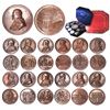 Image 1 : Set of thirteen bronze medals for Pope Pius IX, dated 1847-1864, in original case.