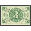 Image 2 : USA (Washington, D.C.), Treasury Department, 3-cent fractional note, 3-3-1863.