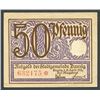 Image 1 : Lot of two notes of Danzig: Danzig City Council, 50 pfennig, 15-4-1919; and Danziger Zentralkasse, o