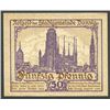 Image 2 : Lot of two notes of Danzig: Danzig City Council, 50 pfennig, 15-4-1919; and Danziger Zentralkasse, o