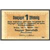 Image 3 : Lot of two notes of Danzig: Danzig City Council, 50 pfennig, 15-4-1919; and Danziger Zentralkasse, o