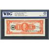 Image 2 : San Salvador, El Salvador, Banco Central de Reserva, 1 colon, 6-11-1952, series ZA, certified WBG AU