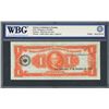 Image 2 : San Salvador, El Salvador, Banco Central de Reserva, 1 colon, 17-3-1954, series UA, certified WBG UN