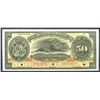Image 1 : Campeche, Mexico, Banco de Campeche, 50 pesos specimen, 19XX (1903).