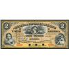 Image 1 : Mexico City, Distrito Federal, Mexico, Banco de Londres Mexico y Sud America, 2 pesos specimen, 1883