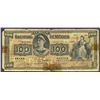 Image 1 : Lot of two Mexico City, Distrito Federal, Mexico: Banco Nacional de Mexico, 100 pesos, 26-7-1897, se
