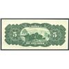Image 2 : Jalisco, Mexico, Banco de Jalisco, 5 pesos contemporary counterfeit remainder, ND (1910), series B.