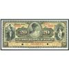 Image 1 : Mazatlan, Sinaloa, Mexico, Banco Occidental de Mexico, 20 pesos specimen, ND (1900-13).
