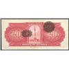 Image 2 : Mexico City, Mexico, Banco de Mexico, 20 pesos, ND (1925-34), series I.