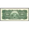 Image 2 : Caracas, Venezuela, Banco de Venezuela, 20 bolivares remainder, 19XX (1910).