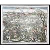 Image 1 : German engraving of the arrival of the Prince of Orange in London (armies) by Matthaus Merian, 1730 