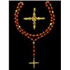Image 1 : Gold and red-coral rosary from the Atocha 1622, ex-Christie's (1988), ex-Mathewson (1986), ex-Queens