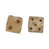 Image 1 : Pair of tiny bone dice, Spanish colonial, 1500s-1600s.