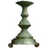 Image 1 : Spanish colonial copper candlestick holder, 1600s, encrusted, one foot missing.