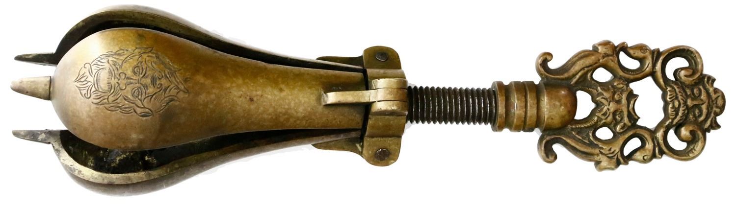 Pear Of Anguish Torture Device European 1800s Or Later Pear Of Anguish Torture Device European 1800s Or Later