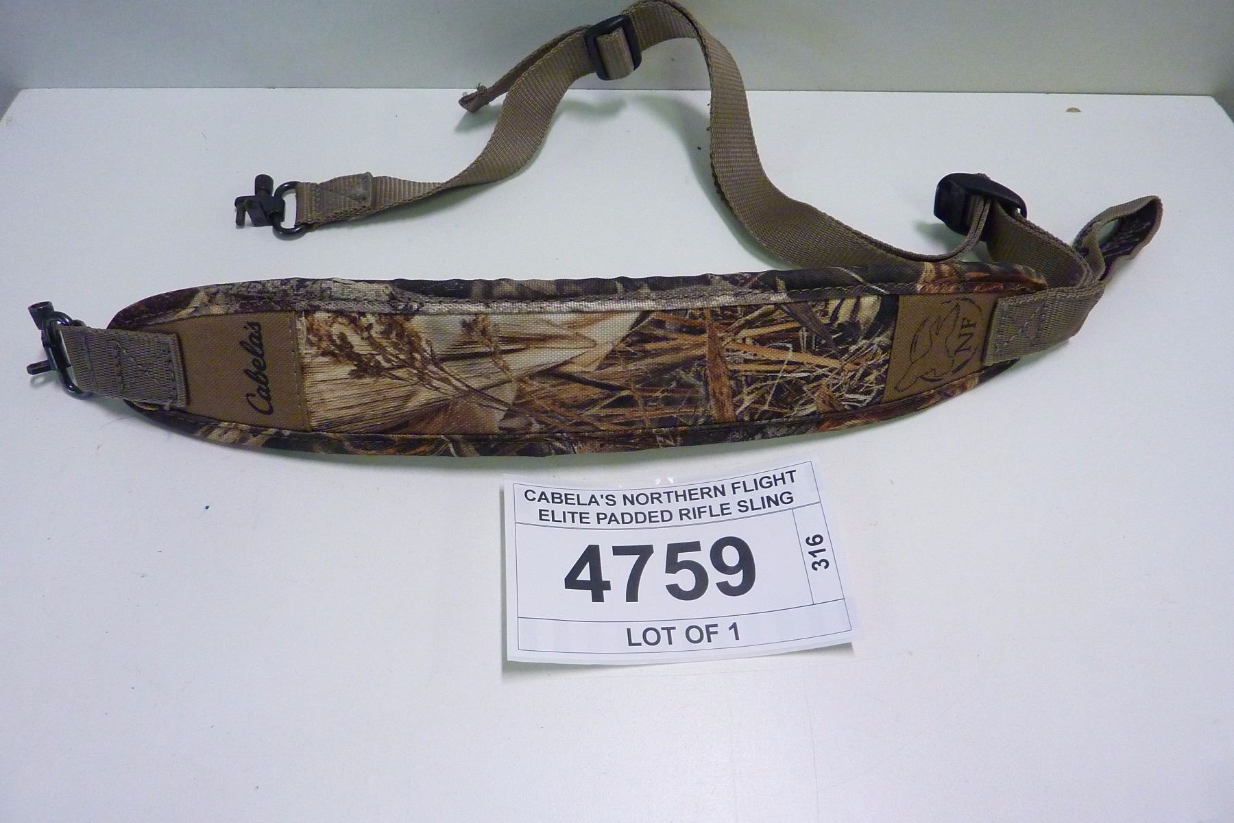 CABELA'S NORTHERN FLIGHT ELITE PADDED RIFLE SLING