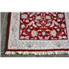 Image 3 : VERY DETAIL HAND MADE PERSIAN CONTEMP FLORAL FINE RUG 4.1 X 6.0