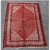 Image 1 : STUNNING HANDMADE SEMI ANTIQUE SAROUK MIRMAHAL 4 X 6.7