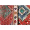 Image 4 : Fine Authentic Persian Shiraz Bolvardi Handmade Wool Rug 8.3 X 5