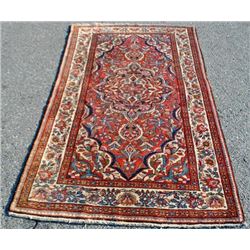 HIGHLY DETAILED HAND WOVEN SEMI ANTIQUE PERSIAN LILIAN 4.5 X 7.5