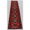 Image 2 : Very Rare Handmade Persian Hamedan Runner 2.9 x 13.1