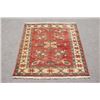 Image 2 : NICE LOOKING HAND MADE TURKISH KONYA RUG 4.7 X 6.2