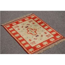 NICE LOOKING HAND MADE TURKISH KONYA RUG 2.8 X 3.1