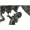 Image 2 : The Capitoline Wolf Bronze Statue on marble base