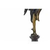 Image 2 : Juliet Striking Pose Dancer Bronze Sculpture on Marble Base Satue
