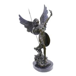 Archangels Nike Angel Of Victory Mythical Bronze Sculpture
